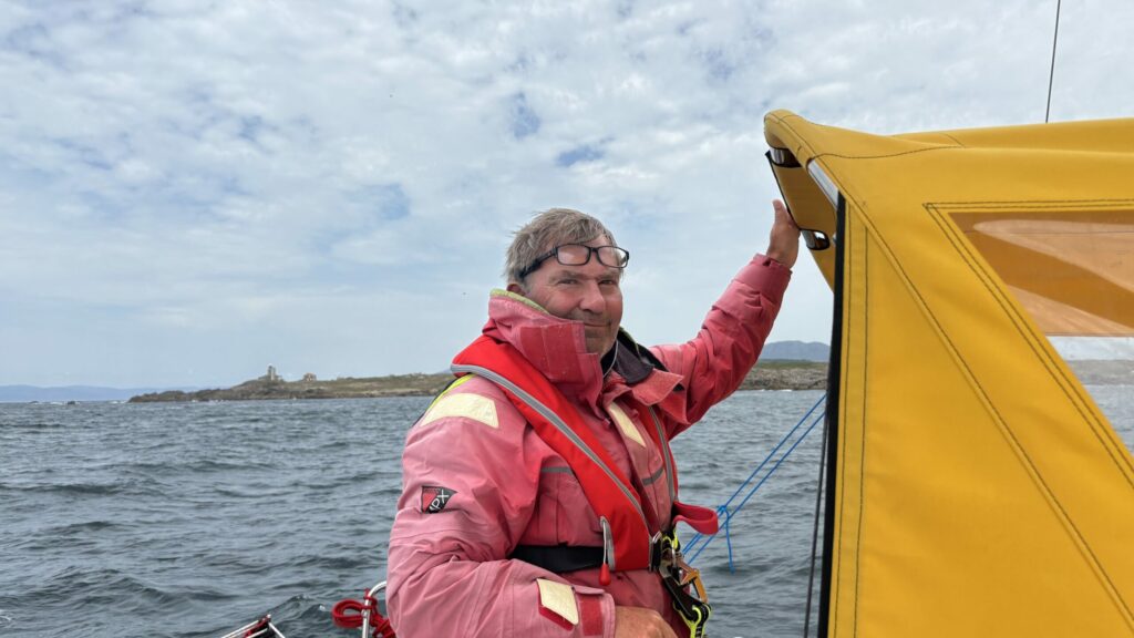 Antoine Houdet skipper trimaran